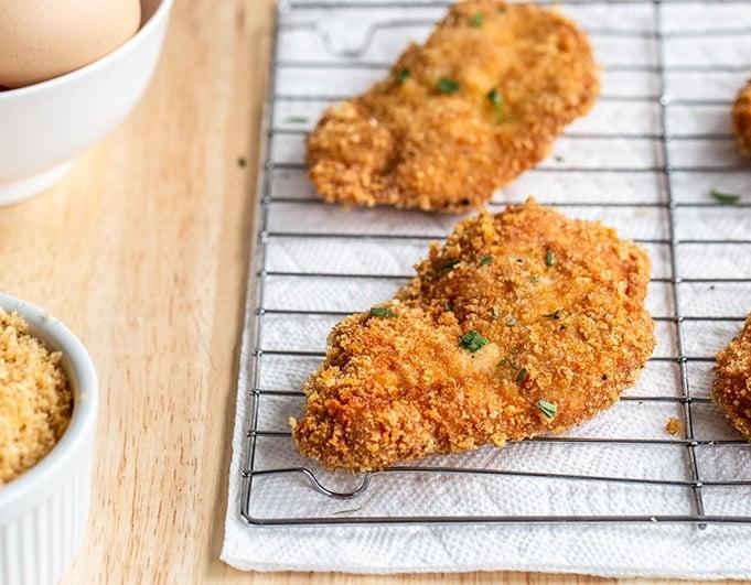 White Panko Breadcrumbs Application