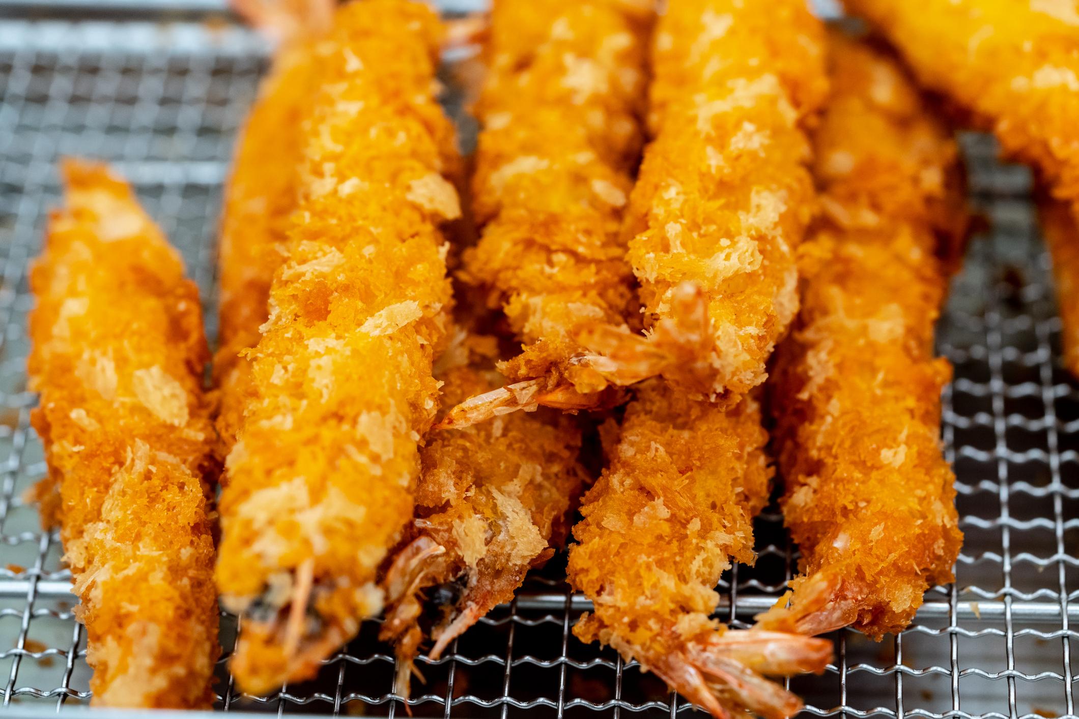Breaded shrimp